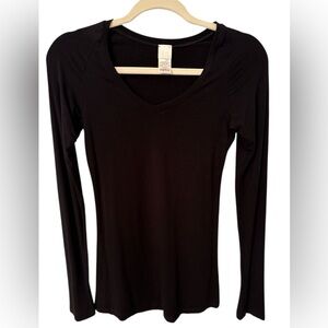 Angelrox Suger Bamboo Long Sleeve Top – Size Bird (2/4) – Black